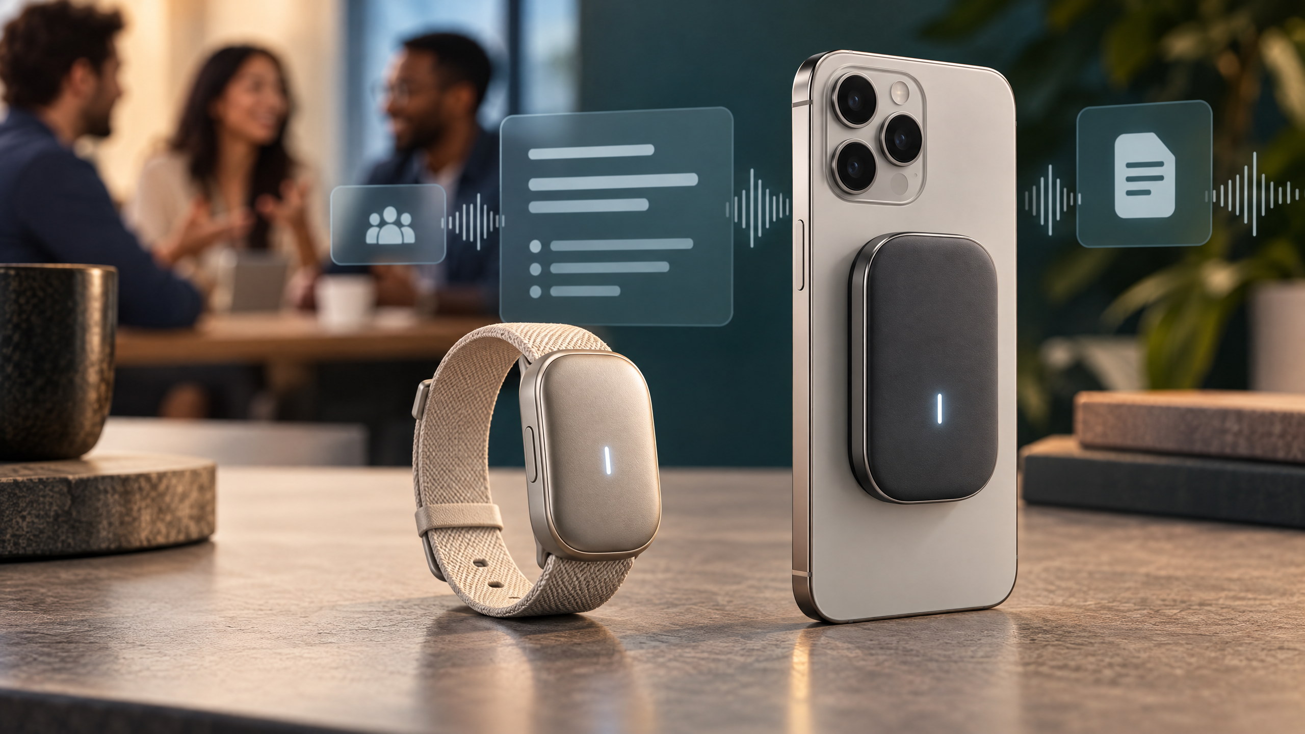 Amazon's New Bee Devices Put Conversation-Summarizing AI on Your Wrist or Phone