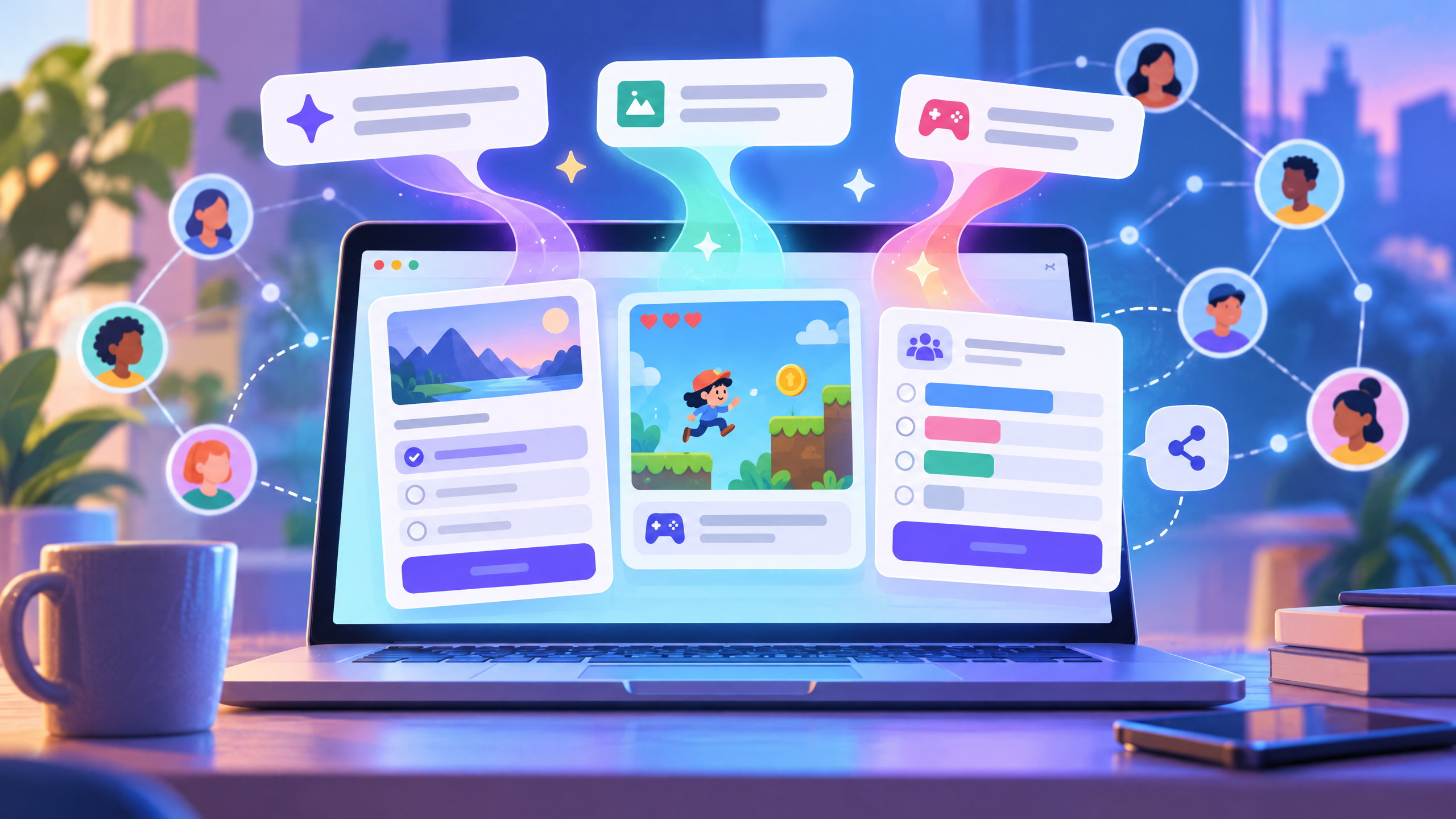 Bluesky's Attie Turns Prompts Into Small Social Websites and Games