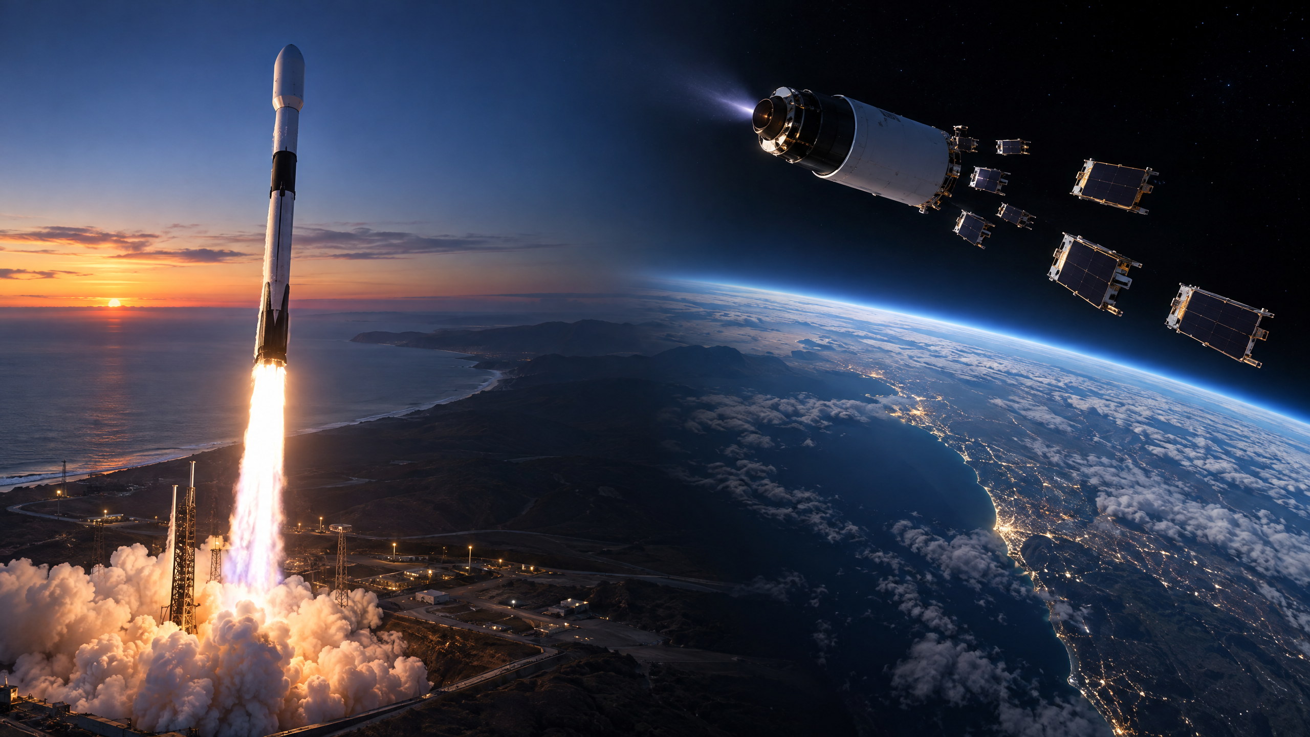SpaceX Launches 27 Starlink Satellites From Vandenberg
