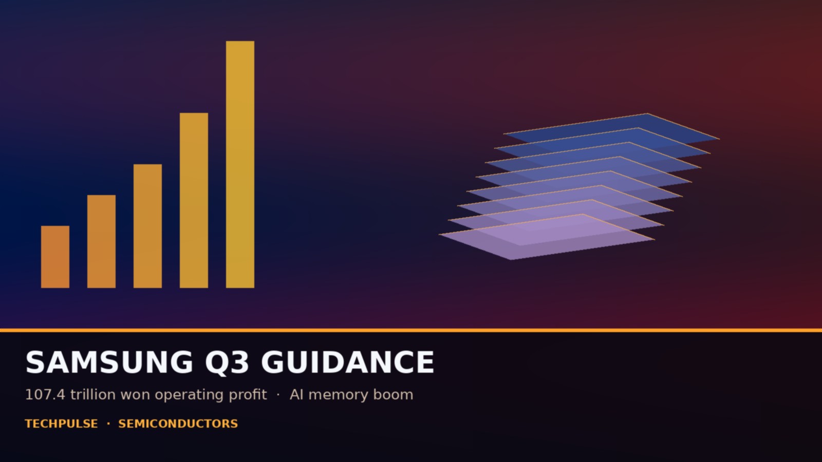 Samsung guides Q3 operating profit to 107.4 trillion won on AI memory